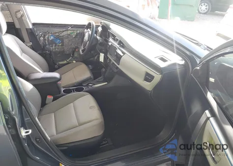 2015 Toyota Corolla Le z USA, uszkodzony, nr VIN 5YFBURHE9FP315735